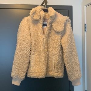 Fuzzy Cozy cream jacket